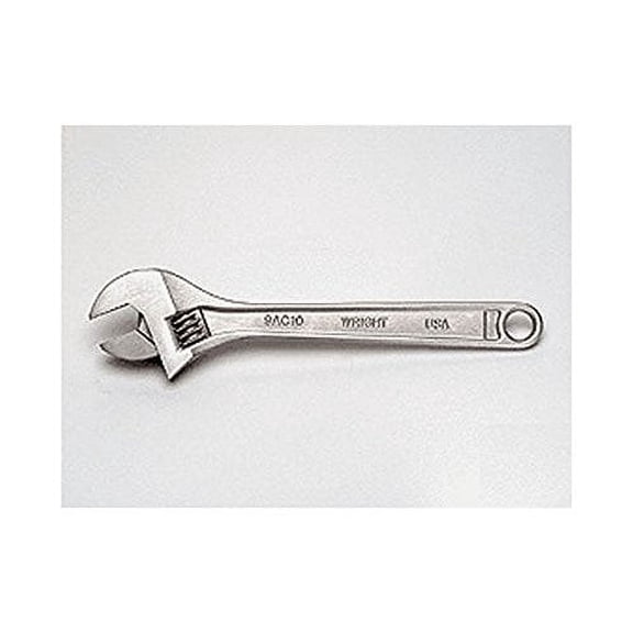 Wright Tool Adjustable Wrenches, 8 in Long, 1 1/8 in Opening, Cobalt - 1 EA (875-9AC08)