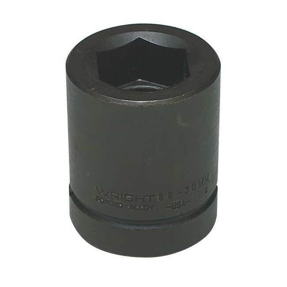 Wright Tool 1" Dr, 36mm Size, Metric Impact Socket, 6 Pts 88-36MM
