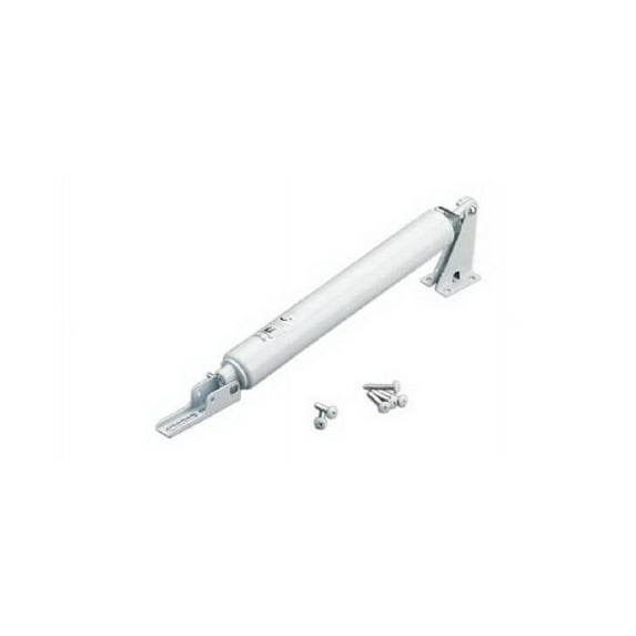 Wright V820AWH Grade 1, Size 4, White Aluminum Pneumatic Door Closer