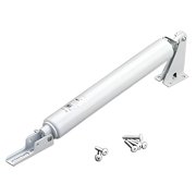 Wright V820AWH Grade 1, Size 4, White Aluminum Pneumatic Door Closer