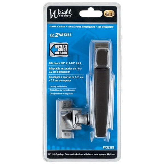 Wright VF333FB Push Button Latch Florida Bronze Steel Florida Bronze