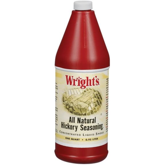 Wright's All Natural Hickory Seasoning, Concentrated Liquid Smoke - 1 Quart