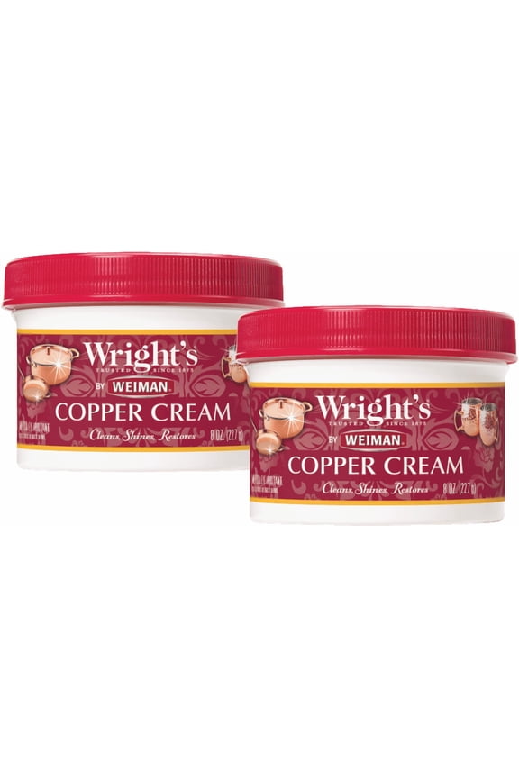 by Weiman Copper Cleaner Cream - Shine & Polish Copper, 2 Pack