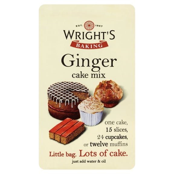 Wright's Baking Ginger Cake Mix 500G, Imported from Britain