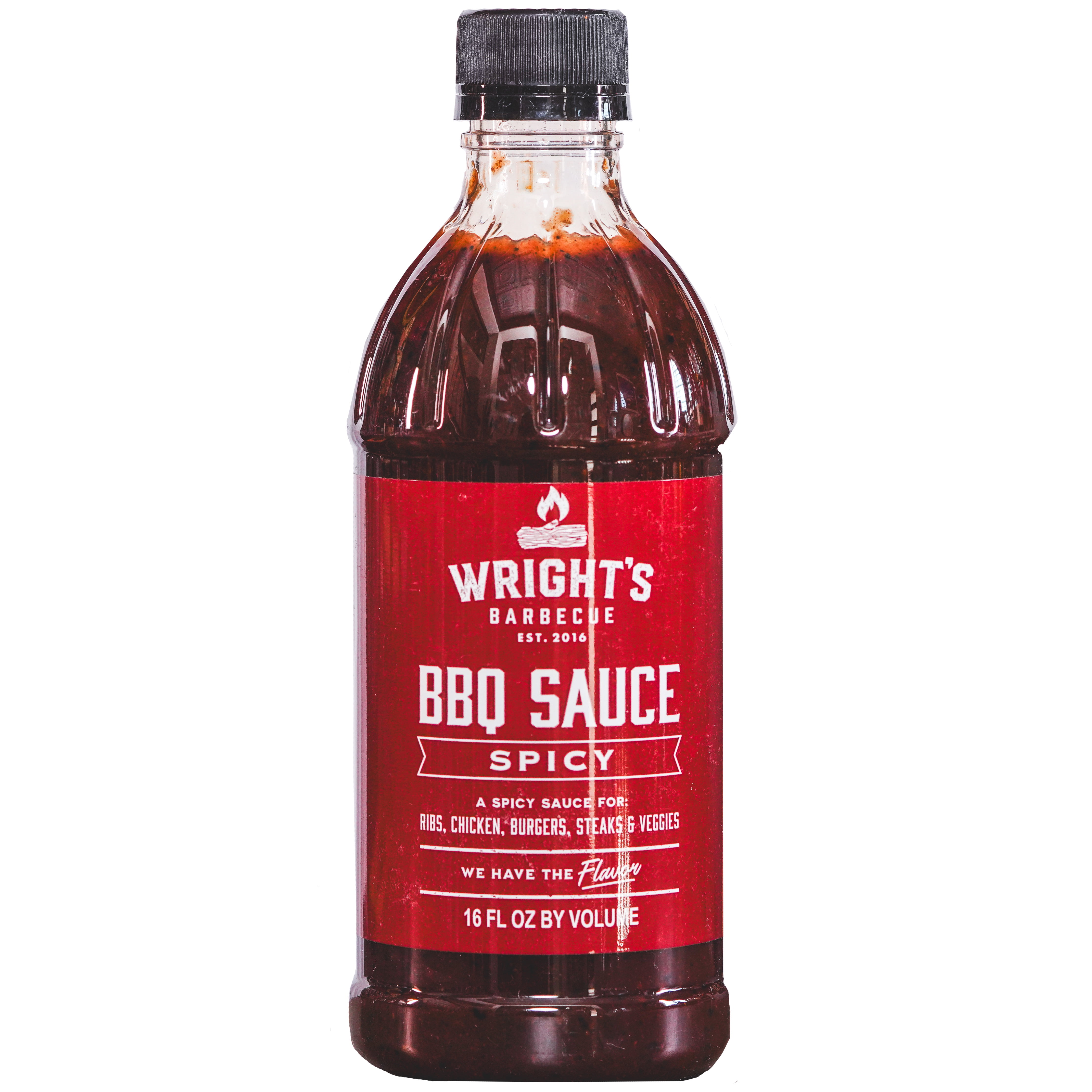Wright's Barbecue Spicy BBQ Sauce, Premium Arkansas Based, Dairy Free