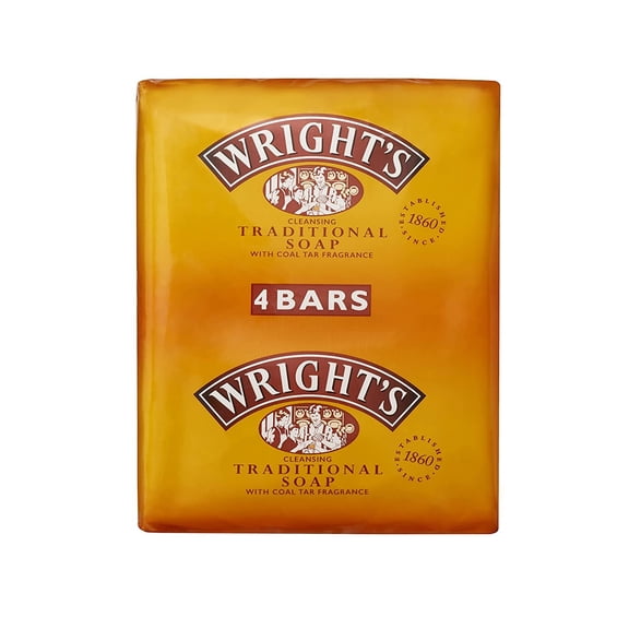 Wright's Coal Tar Soap ZS23 4 pack