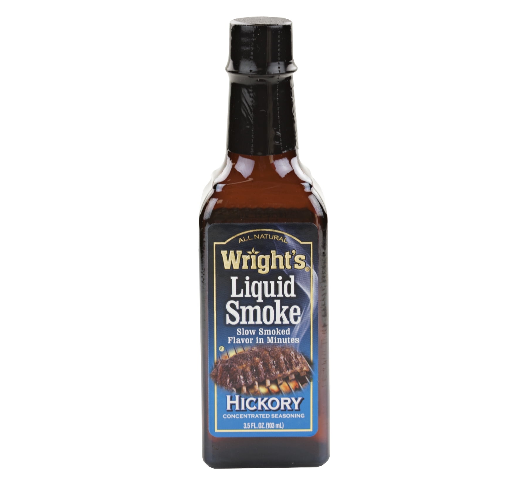 Wright's Hickory Liquid Smoke, BBQ Flavoring for Poultry and Meats, 2 ...