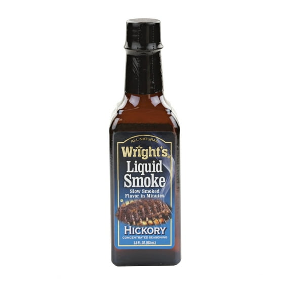 Wright's Liquid Smoke, Hickory, 2-Pack 3.5 fl oz Bottles 812548