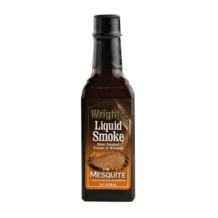 Wright's Liquid Smoke, Mesquite, 2-Pack 3.5 fl oz Bottles