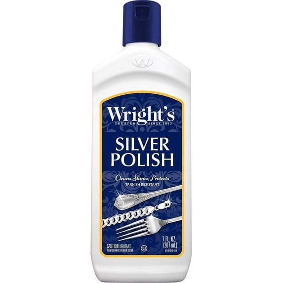 Wright's Silver Polish Cleaner - Ammonia-Free, Jewelry, Antique - 2 Pack