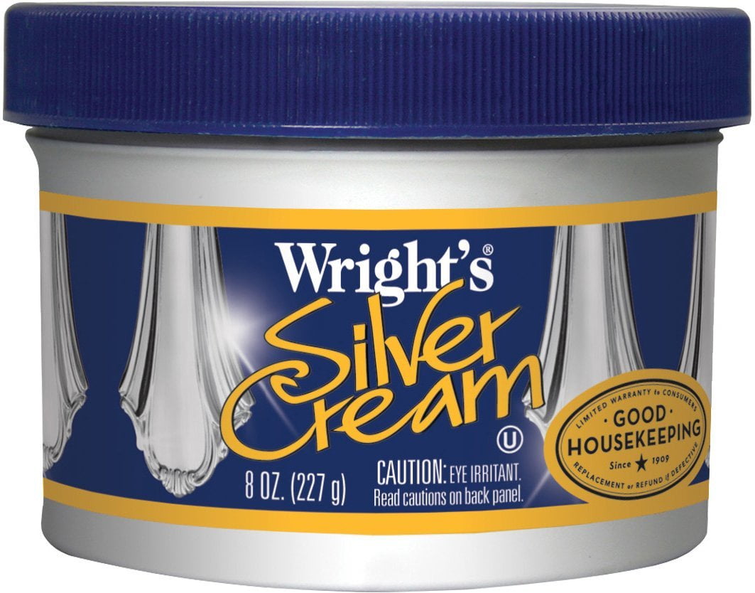 Wright's Silver Cleaner and Polish Cream 8 Ounce Ammonia Free