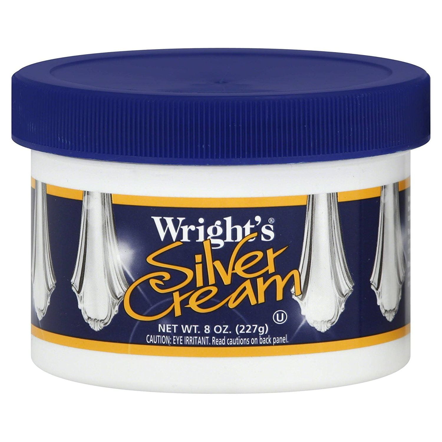 Wright's Silver Polishing Cream, 3-in-1, All-Purpose, Remove Tarnish, Clean, Shine and Protect All Silver, Pewter, Stainless Steel, Porcelain, Auto.., By Wrights