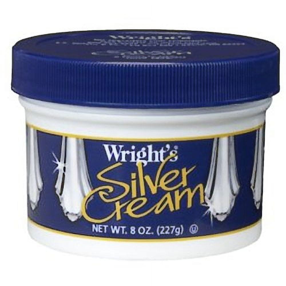 Wright's Silver Cleaner and Polish - 7 Ounce 2 Pack Ammonia-Free - Use on Silver