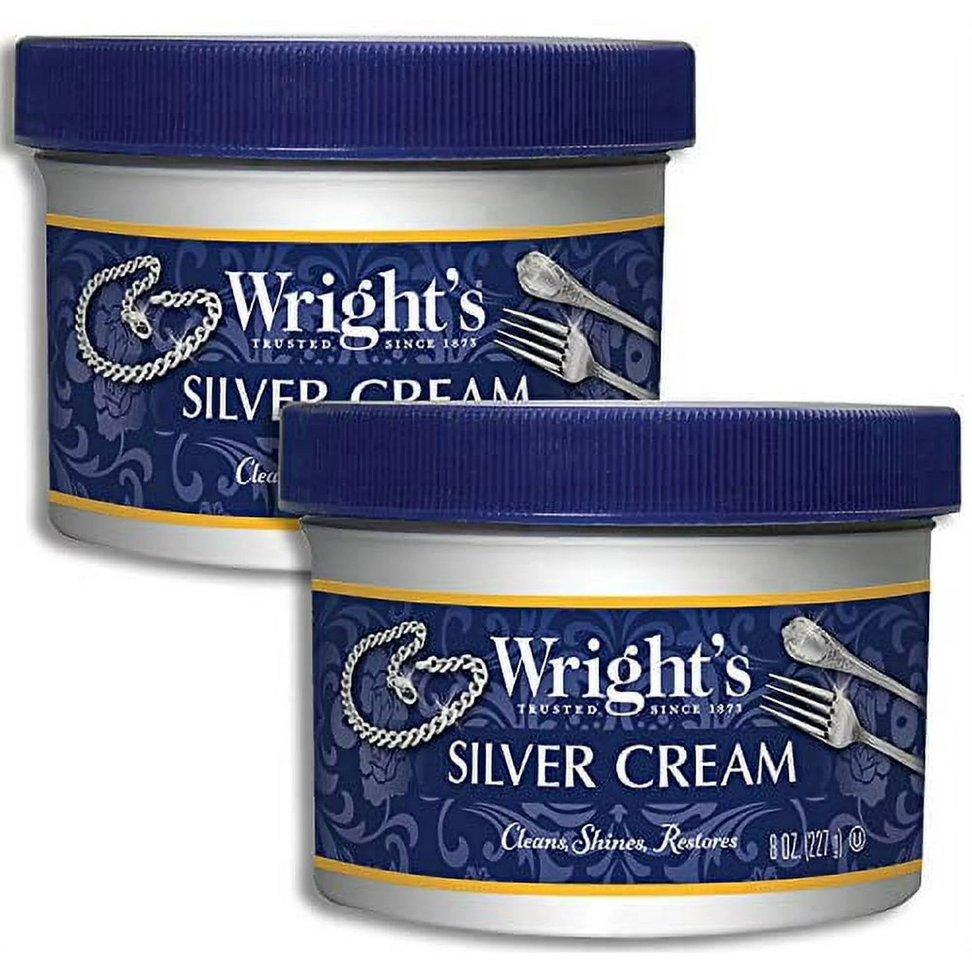 Wright's Wright's Silver Cream Polish, 8 Ounce (Pack Of 2) 10328 2 Pac