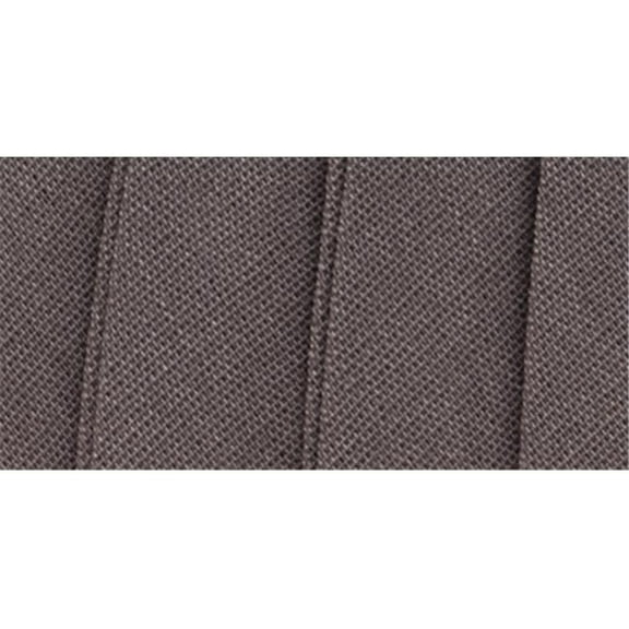 Wrights 1/2" Double Fold Dark Gray Bias Tape, 3 Yd.