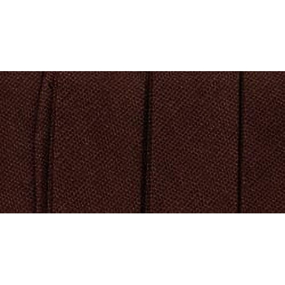 Wrights 1/2" Single Fold Mocha Bias Tape, 4 Yd.