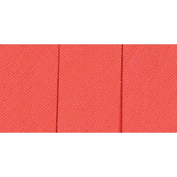 Wrights 1/2"x3 Yd Neon Red Double Fold Bias Tape
