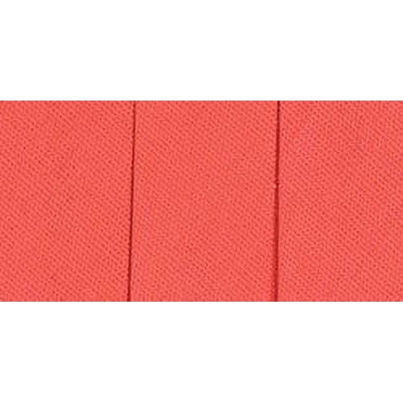 Wrights 1/2"x3 Yd Neon Red Double Fold Bias Tape