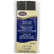 Wrights 3/4" Black Seambinding, 3 yd