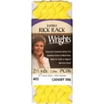 thumbnail image 1 of Wrights 5/8"x2.5 Yd Jumbo Canary Rick Rack Trimming, 1 of 2