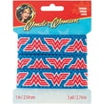 thumbnail image 1 of Wrights DC Comics Grosgrain Ribbon 1"X3yd-Wonder Woman Logo, 1 of 2