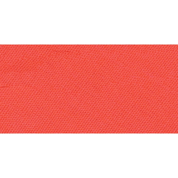 Wrights Double Fold Quilt Binding .875"X3yd-Neon Red