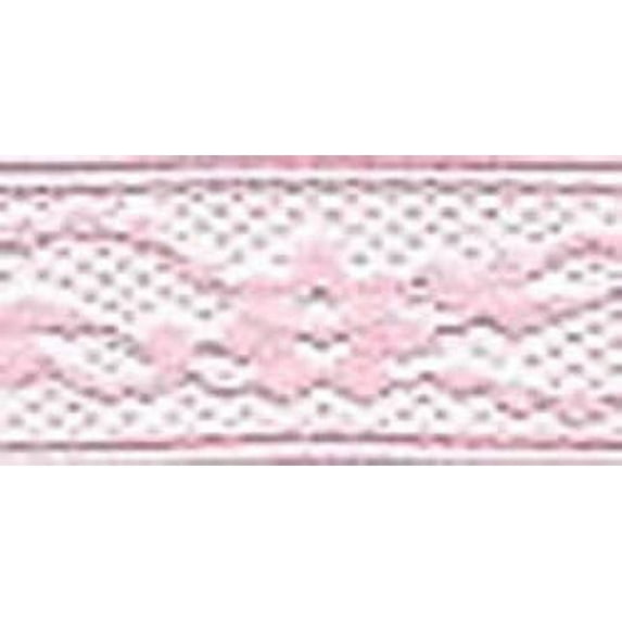 Wrights Flexi-Lace Hem Facing .75"X3yd-Pink