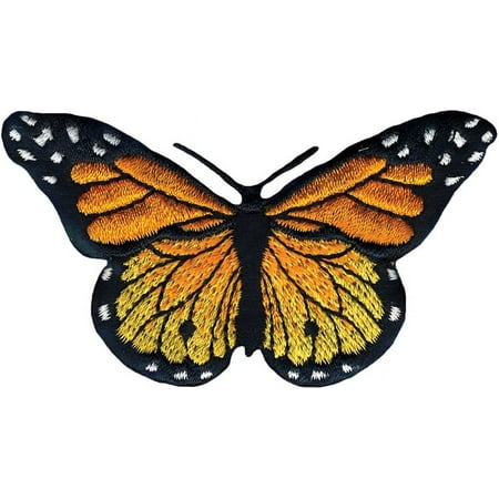 Wrights Iron-On Applique-Monarch Butterfly