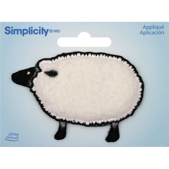 Wrights Iron-On Applique-Sheep