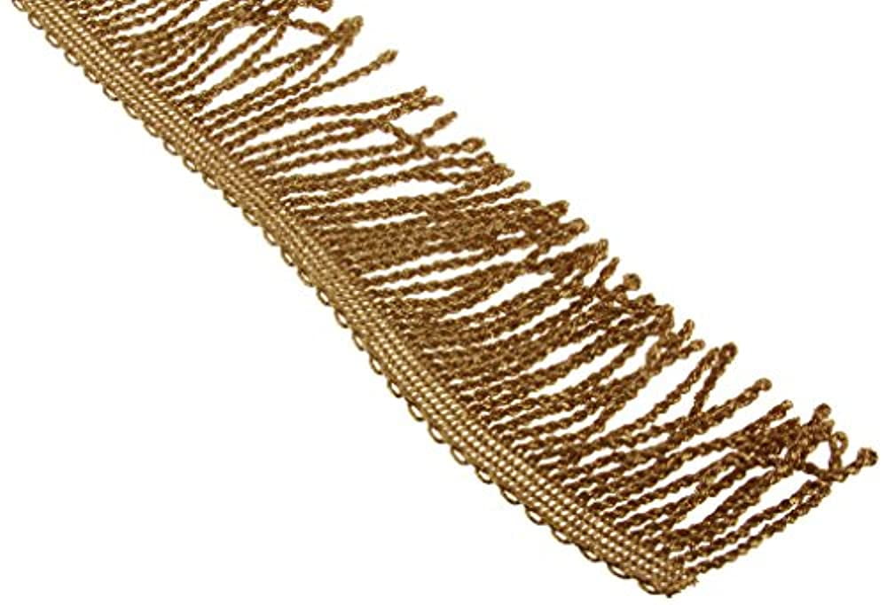 2 Bullion Fringe Gold Trim for Fabric Sewing Crafts 3 Yards Conso By The  Yard