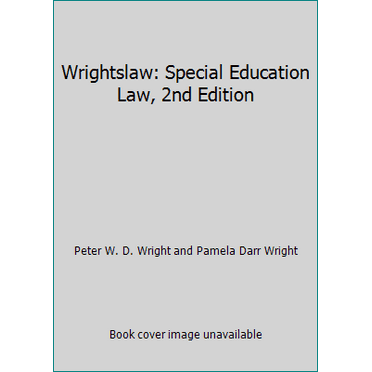 Pre-Owned Wrightslaw: Special Education Law (Paperback) 1892320169 9781892320162