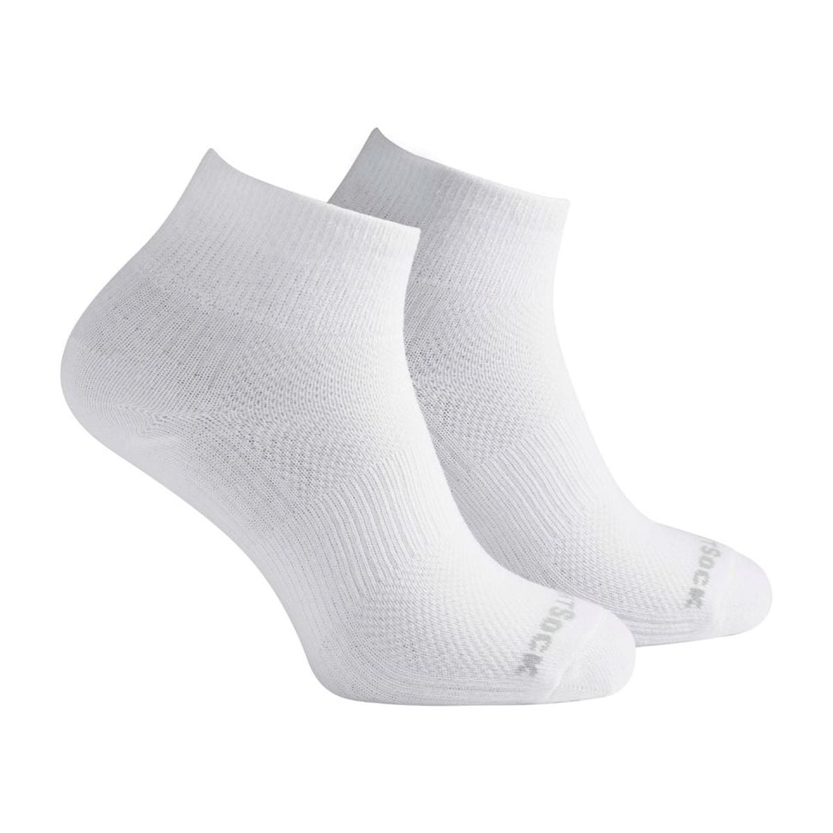Breathable White Quarter Socks Wrightsock Coolmesh Australia