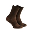 thumbnail image 1 of Wrightsock Unisex Hike Crew Wool Socks Brown - 996.0601, 1 of 2