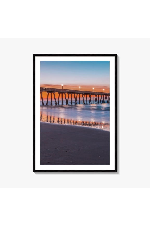 Wrightsville Beach Fine Art Photo Print Wilmington Nc North Carolina Pier Wall Decor