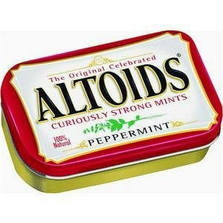 Wrigley Curiously Strong Mints 1.76 Oz. Tin (Pack of 32)