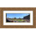 thumbnail image 1 of Wrigley Field 2x Matted 24x14 Gold Ornate Framed Art Print from the Stadium Series, 1 of 2