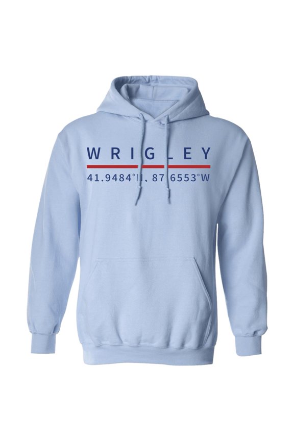 Wrigley Field Coordinates Hoodie