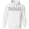 thumbnail image 1 of Wrigley Field Coordinates Hoodie, 1 of 3
