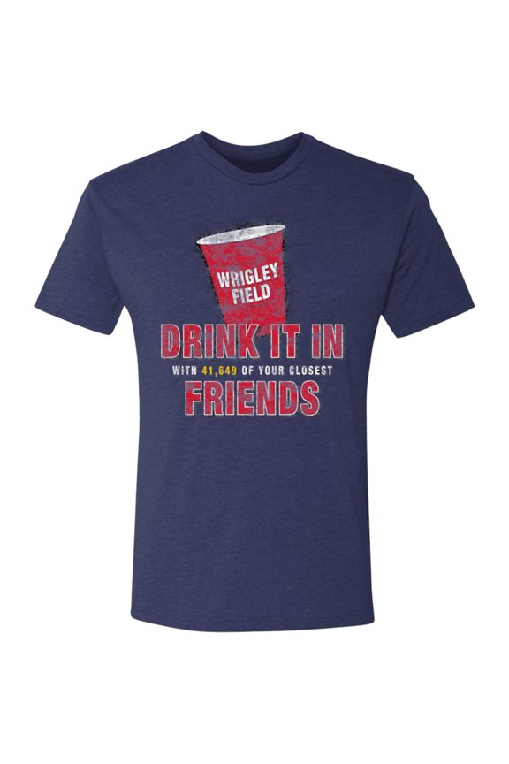 Wrigley Field 'Drink It In' Tri-Blend Tee