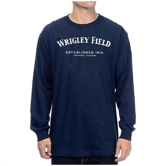 Wrigley Field 'Established 1914' Long Sleeve T-Shirt by ThirtyFive55