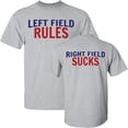 thumbnail image 1 of Wrigley Field 'Left Field Rules' Bleacher T-Shirt, 1 of 2