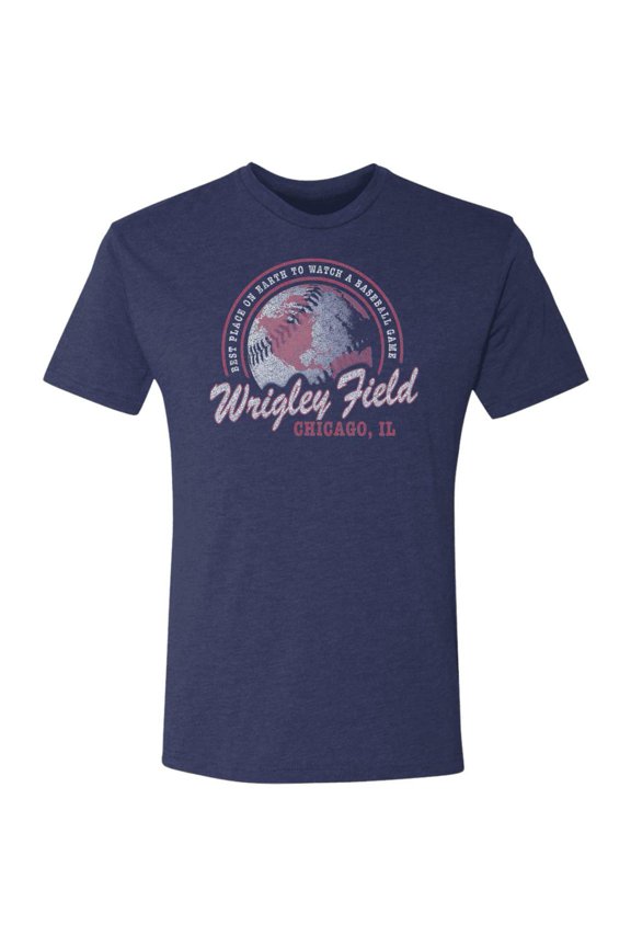 Wrigley Field is the Best Place on Earth Tri-Blend Tee