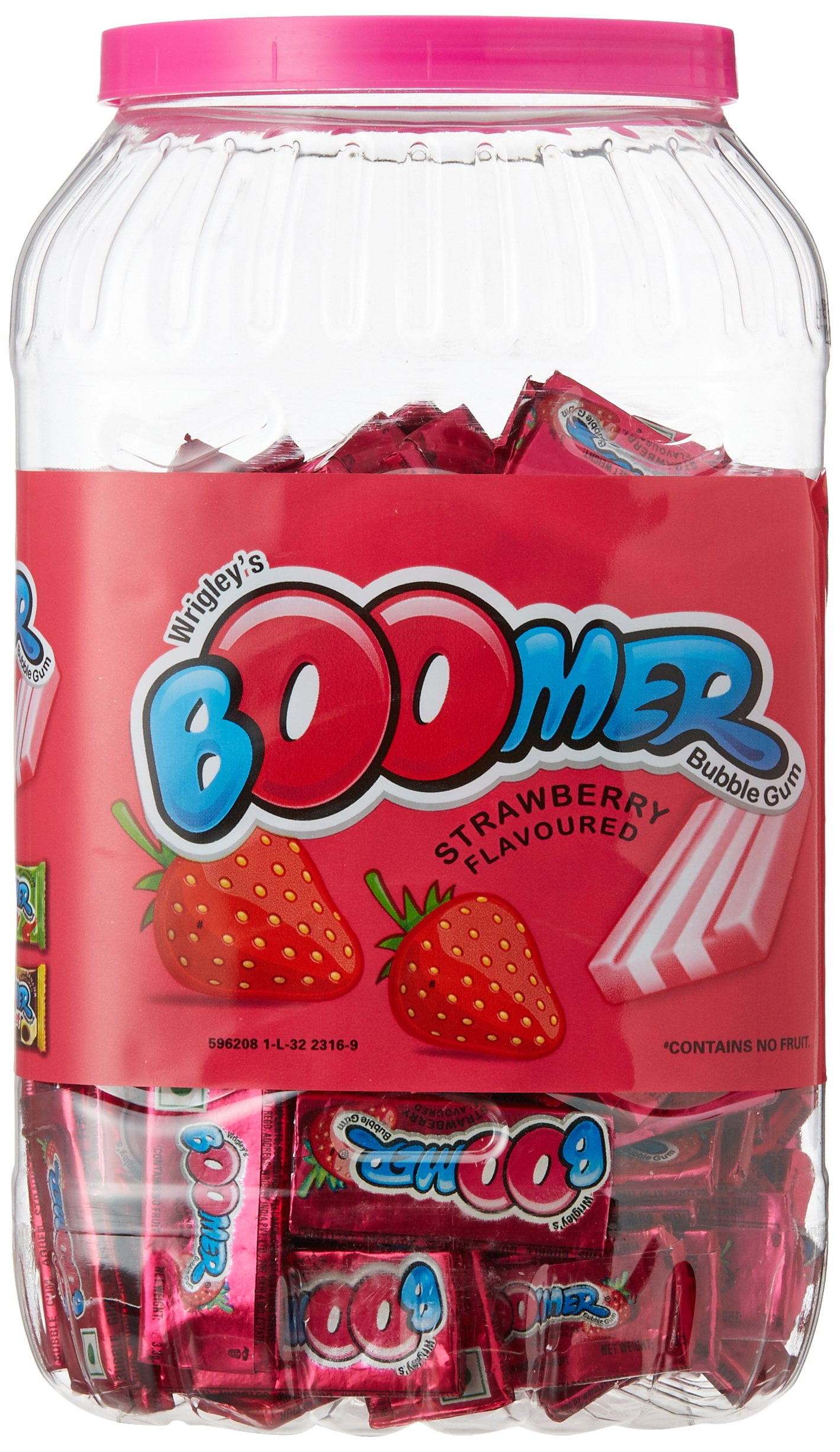 Wrigley,S Boomer Strawberry Flavoured Bubble Gum, 510G (150