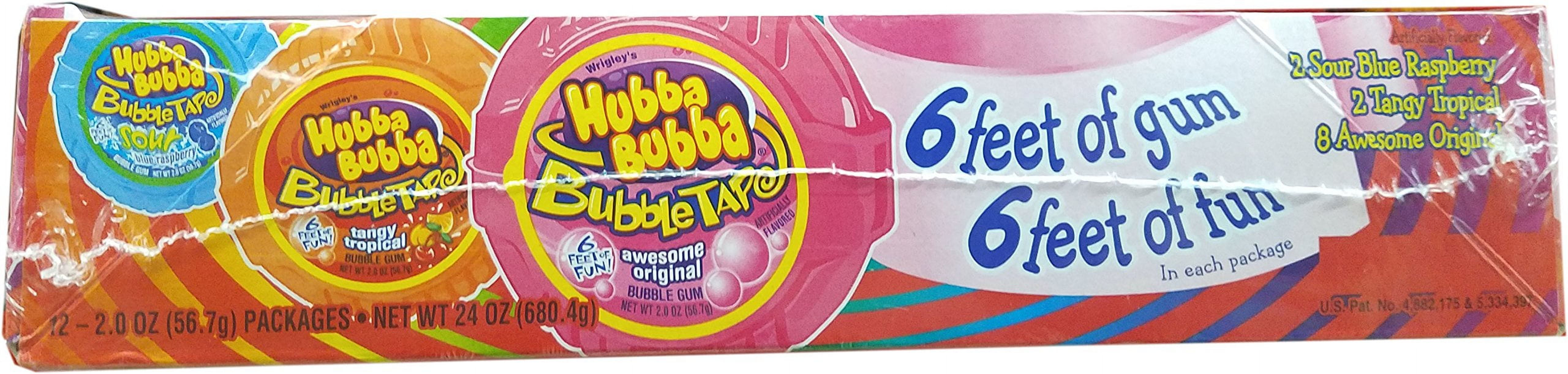 Wrigley,S Bubble Tape Assorted Gum, 680.4 Gram
