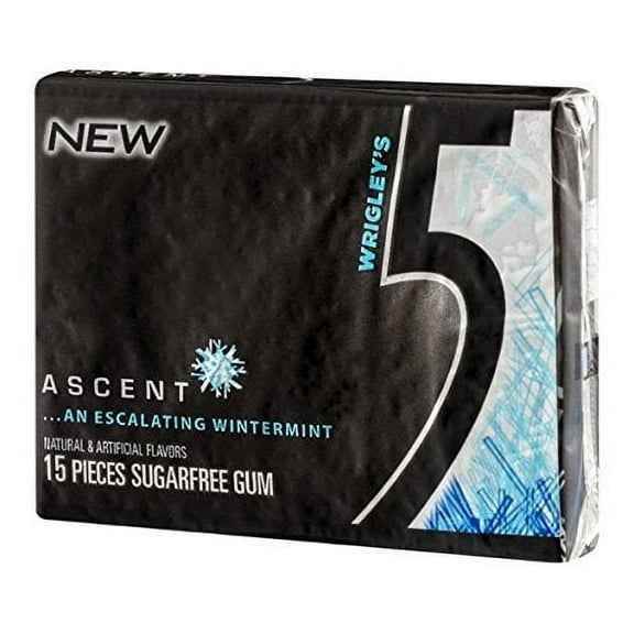 Wrigley's 5 Sugarfree Gum Ascent - 15 CT (Pack of 10)