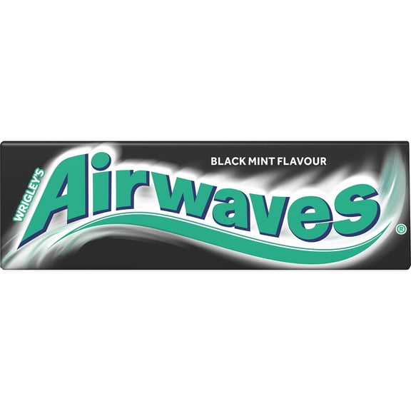 Wrigley's Airwaves Black Mint Gum 14g (Pack of 30)