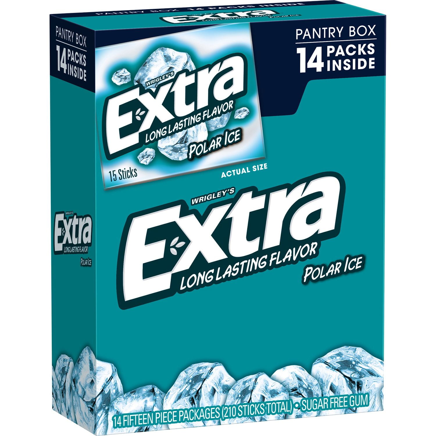 Extra Gum, Polar Ice (15 pcs., 14 ct.)