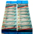 thumbnail image 1 of Wrigley's Freedent Gum 8 pack Spearmint 40 Sticks Candy  Lot of 2 Minty, 1 of 7