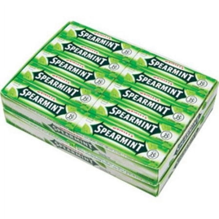 Wrigley's Spearmint Gum, 5 Stk, Innerpack of 40, Individually Sold