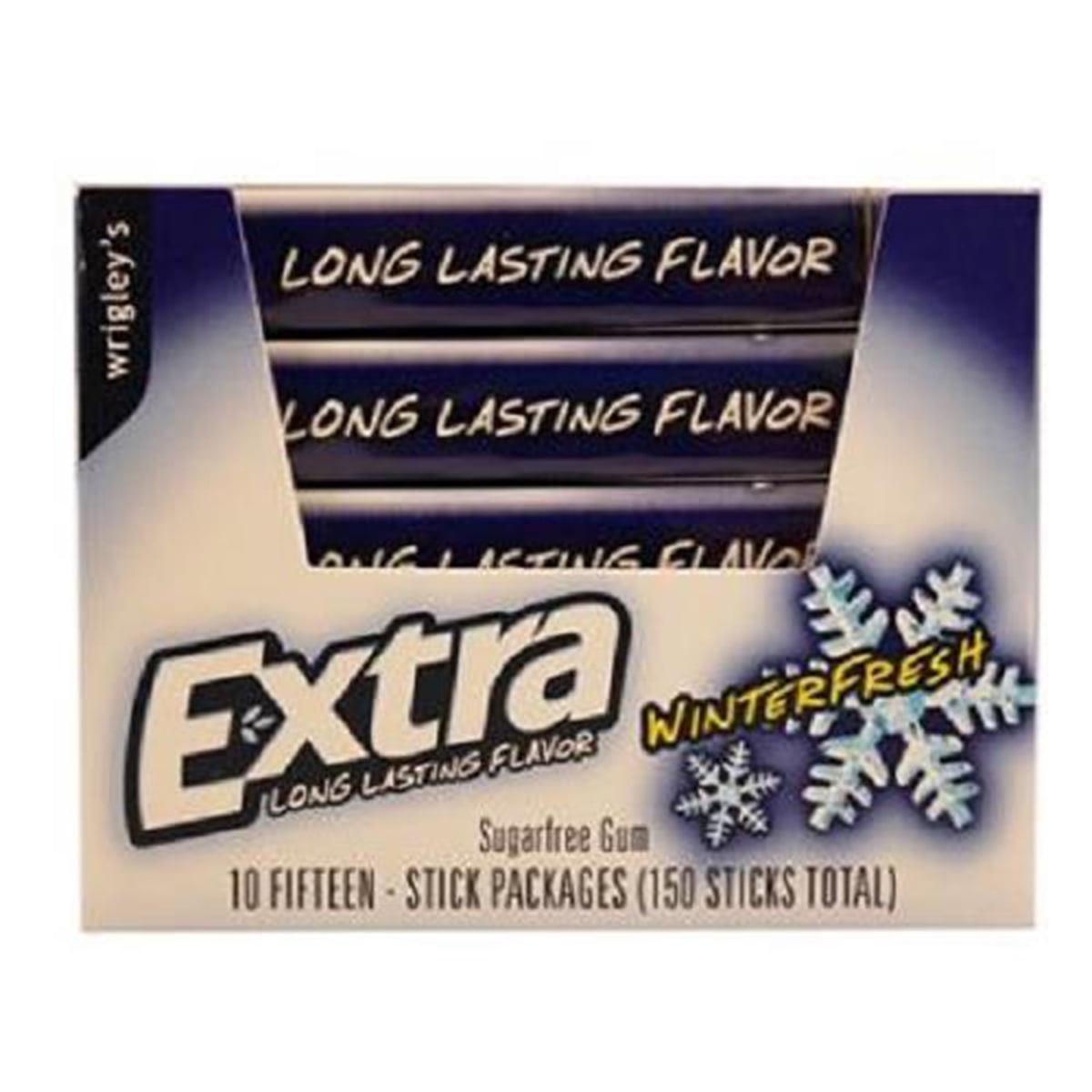 Paquet De 10) Wrigley's Extra Blanc Refroidir Breeze Chewing-Gum